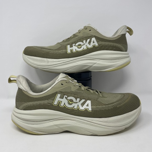 Hoka One One Skyflow Running Shoes Men's Size 11 D Wild Mushroom Grassland - Picture 2 of 8